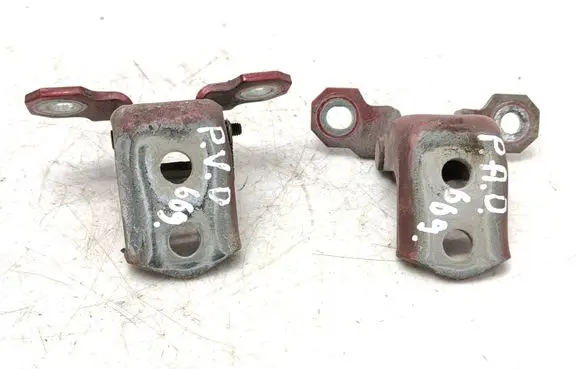 Front door hinge set