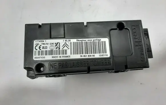Peugeot 3008 I Tire pressure control unit 9665183080