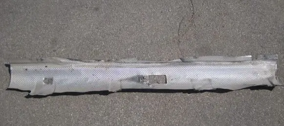Maserati Quattroporte Heat shield in engine bay 197003