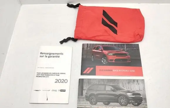 Dodge Durango Owners service history hand book 