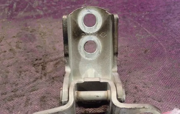 Front door hinge set