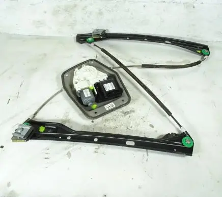 Front door window regulator with motor