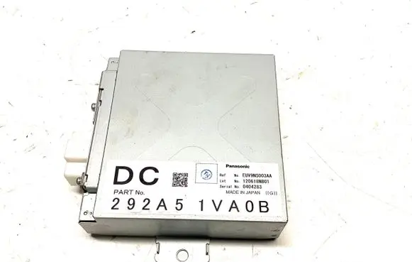Nissan Qashqai+2 Voltage converter inverter 292A51VA0B