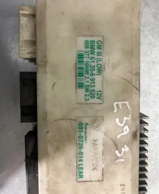 BMW 5 E39 Comfort/convenience module 61356913520 6010729014 60837710HH