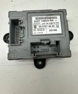 Volvo S80 Door control unit/module 6G9T14B533KK 0507874802 14C237KD
