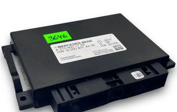 Mercedes-Benz E W213 Central body control module S3646 A2139001722