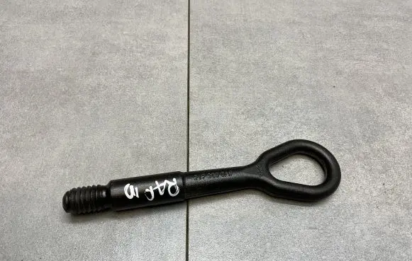 Towing hook eye