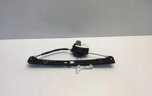 Skoda Scala Rear door window regulator with motor 654839461