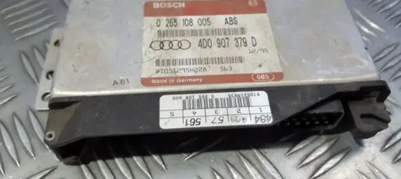 Audi A4 S4 B5 8D ABS control unit/module 0265108005 4D0907379D