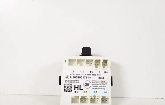 Mercedes-Benz C W205 Door control unit/module A2059001711