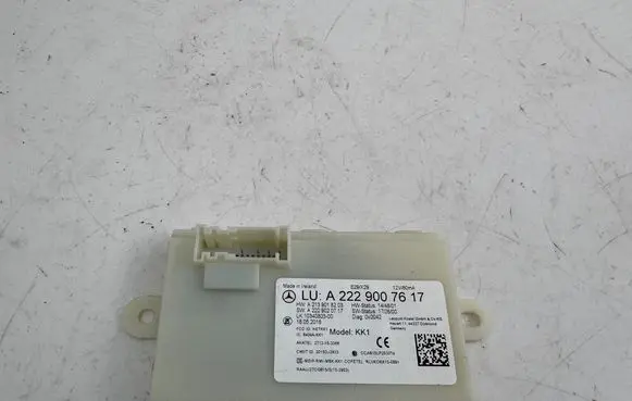 Mercedes-Benz E W213 SAM control unit A2229007617
