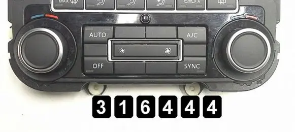 Volkswagen Tiguan Climate control unit 5K0907044GJ