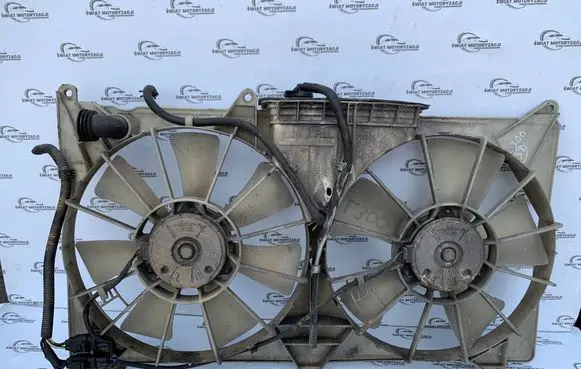 Electric radiator cooling fan