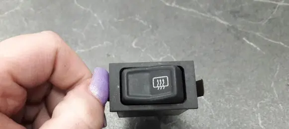 Ford Escort Fog light switch 861959621