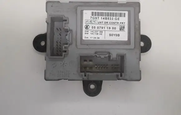 Ford Mondeo MK IV Door control unit/module 7G9T14B533GE 0507911900 S0Y0B