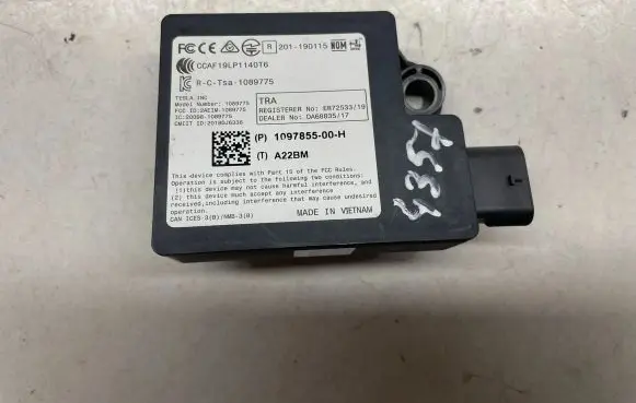 Tesla Model 3 Sensor 109785500H