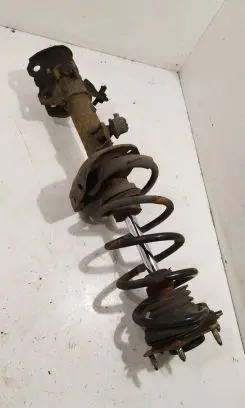 Front shock absorber with coil spring