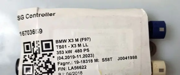 BMW X3M F97 Other control units/modules 84109355549 9355549