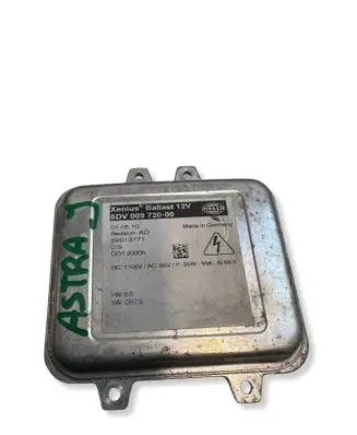 Opel Astra J Headlight ballast module Xenon 5DV00972000 22013771