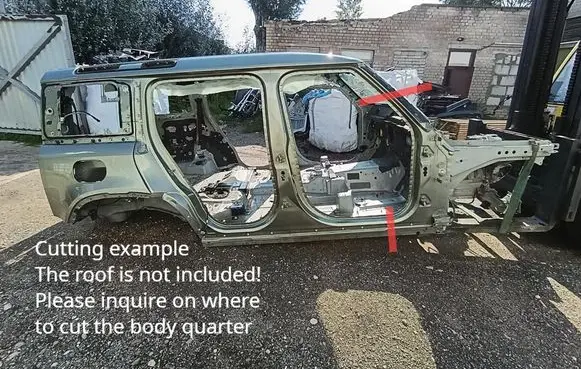 Land Rover Defender Front quarter panel L8B216A216AB