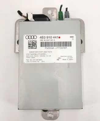 Audi A8 S8 D3 4E Camera control unit module 4E0910441 4L0907441A 525PA8J77100FB