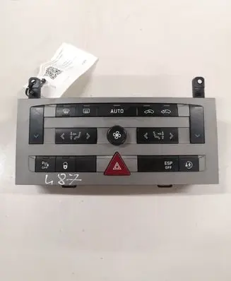 Peugeot 407 Climate control unit 96573322YW01 VP4PUH18C612FE 96470Z90XT