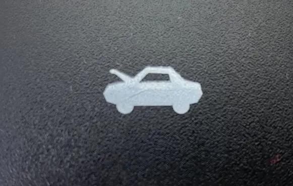 Jeep Grand Cherokee Engine bonnet (hood) release handle