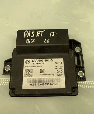 Volkswagen PASSAT B7 Hand brake control module 3AA907801G
