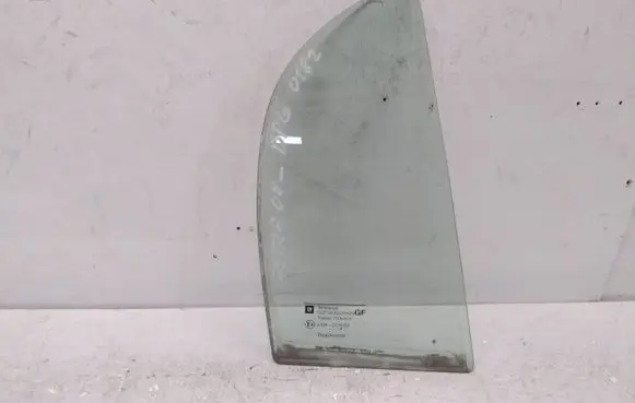 Rear vent window glass