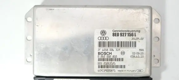 Audi A4 S4 B6 8E 8H Gearbox control unit/module 8E0927156L