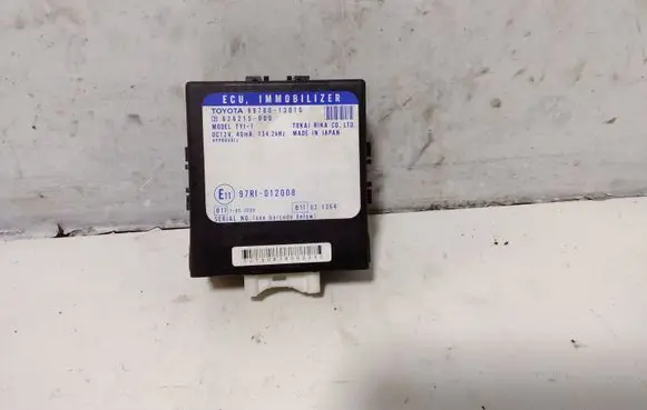 Toyota Corolla Verso E121 Immobilizer control unit/module 897801301Q 626215000