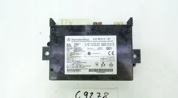 Mercedes-Benz CLA C117 X117 W117 Bluetooth control unit module A2479009412