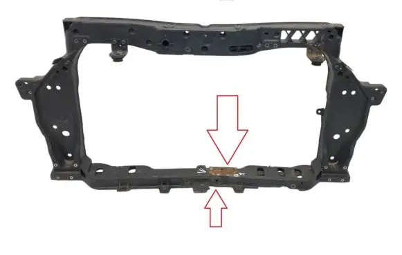 Hyundai i20 (PB PBT) Radiator support slam panel