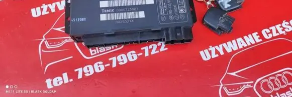 Audi A4 S4 B6 8E 8H Comfort/convenience module 8E0959433AH 00253314 00007250B7