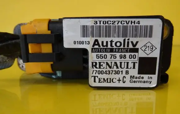 Renault Scenic I Airbag deployment crash/impact sensor 7700437301B