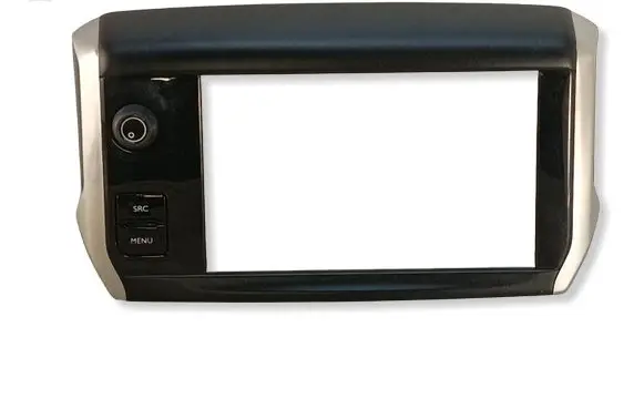 Peugeot 2008 I Radio/GPS head unit trim 9673861377