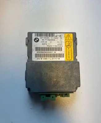 BMW 7 E65 E66 Airbag control unit/module 6929556 037150061 04B0851L01178