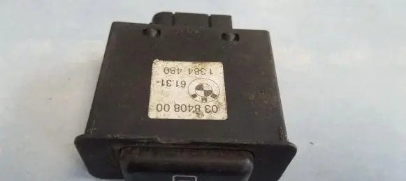 BMW 5 E34 Windscreen/window heater switch 61311384480 6131-1384480