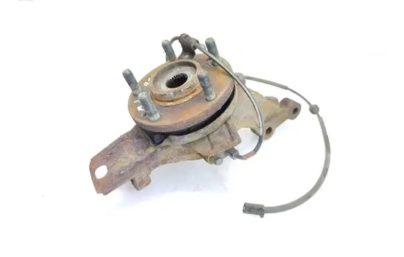 Front wheel hub spindle knuckle
