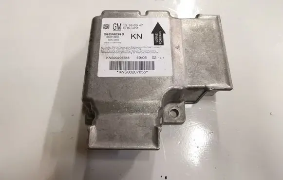 Opel Signum Airbag control unit/module 13186947 5WK43656