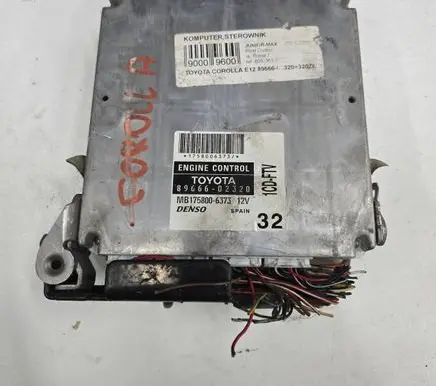 Toyota Corolla E120 E130 Engine control unit/module 8966602320 1758006373 MB1758006373
