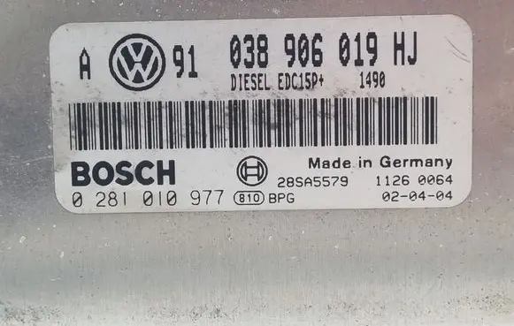 Volkswagen Golf IV Engine control unit/module 038906019HJ