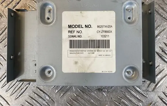 Subaru B9 Tribeca GPS navigation control unit/module 86257XA20A CYZF8660X 103211