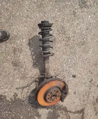 Volkswagen PASSAT CC Front wheel hub spindle knuckle 3C0413031AJ