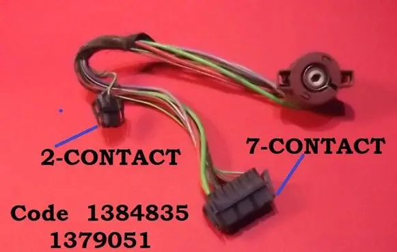 BMW 5 E34 Ignition lock contact 1384835 1379051