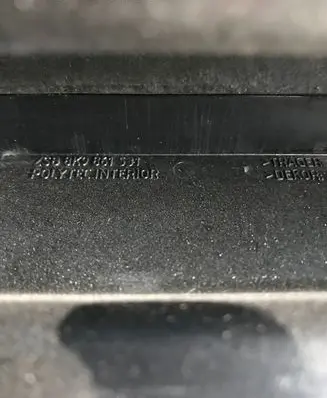 Audi A4 S4 B8 8K Trunk/boot floor carpet liner 8K9861531 0001907 8K9861537