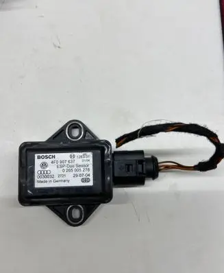 Audi A6 S6 C6 4F ESP acceleration yaw rate sensor 4f0907637