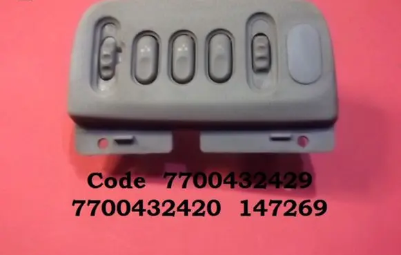Renault Scenic I Electric window control switch 7700432429 7700432420