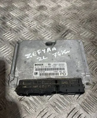 Opel Zafira A Engine control unit/module 0281010268 28SA4804