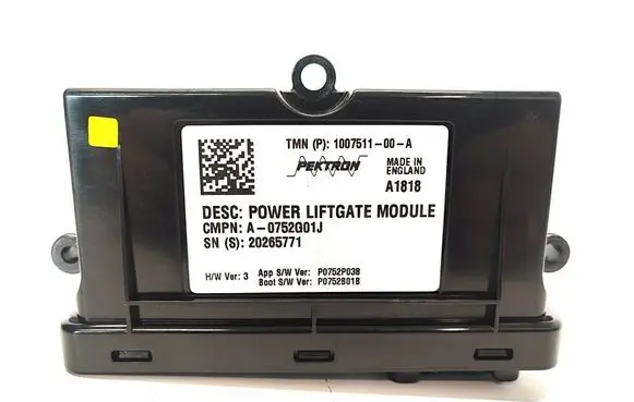 Tesla Model S Tailgate/trunk control unit/module 100751100A